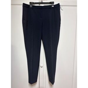 Eliane Rose Navy Blue Dress Pants Size 14 Tapered Leg Career Workwear